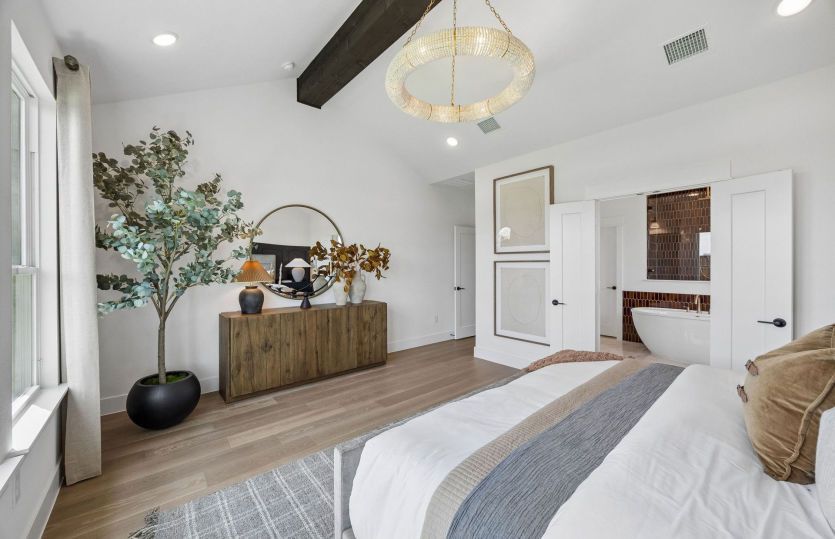 Private primary bedroom