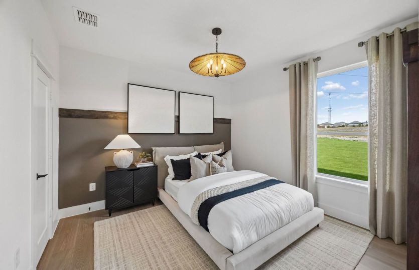 Secondary bedroom on first level