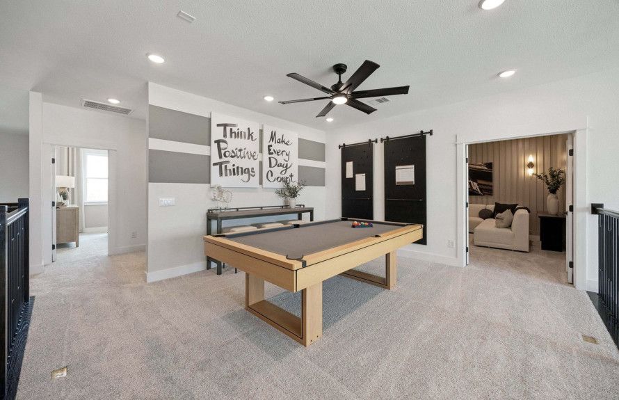 Upstairs Game Room