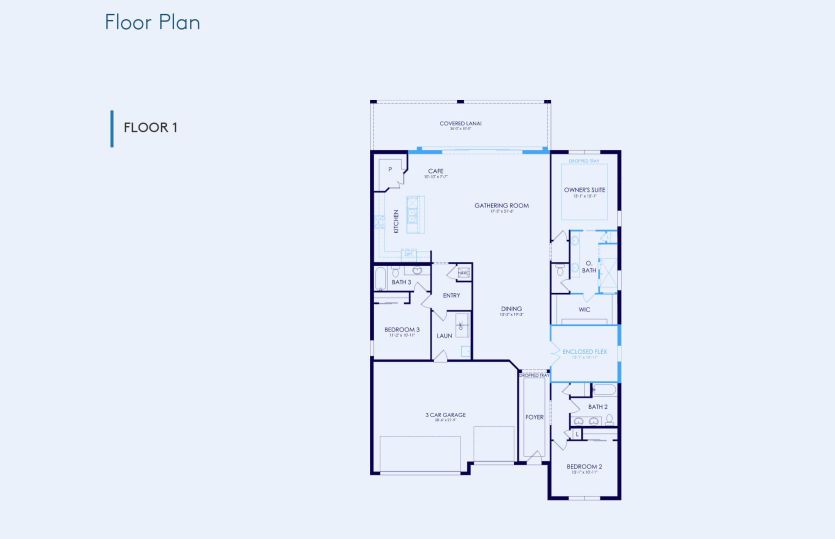 Merlot Floor Plan, Quick Move-In Home, Floor 1