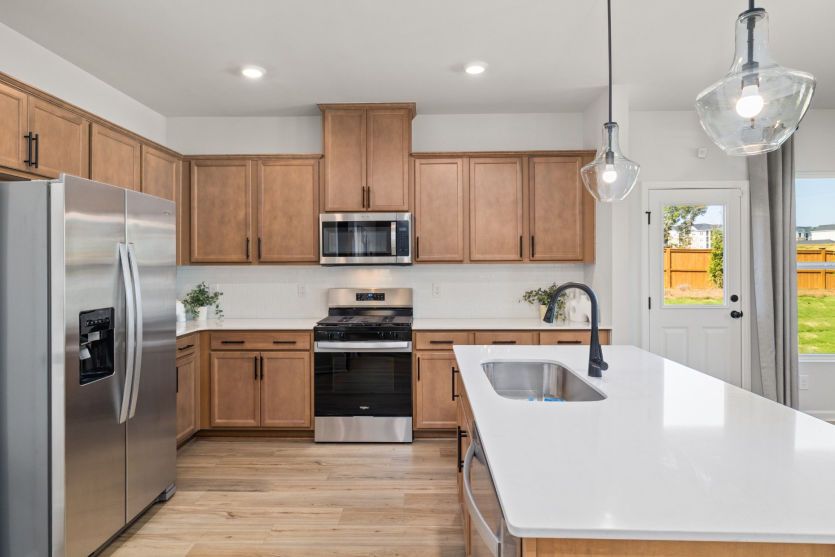 Large Kitchen with Island
