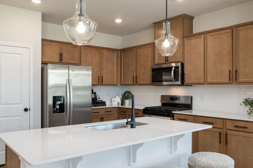 Large Kitchen with Island
