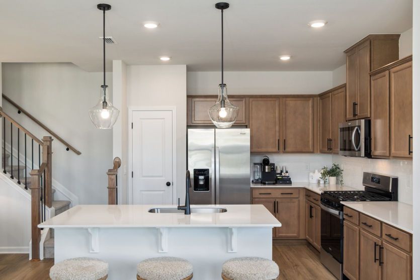 Large Kitchen with Island