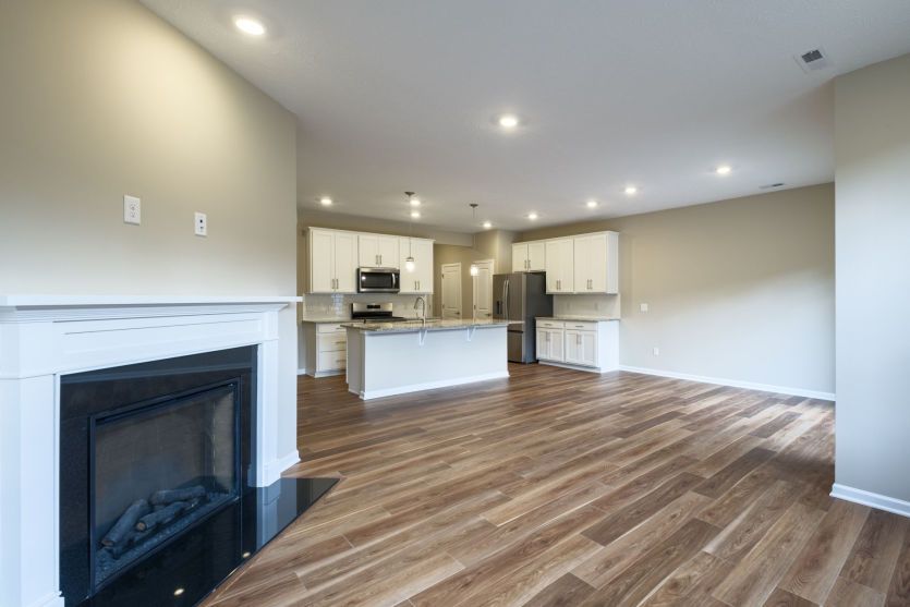 Gathering Room with Fireplace