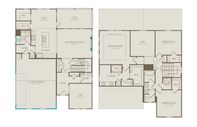 Lot 095 - Collier - Floor Plan