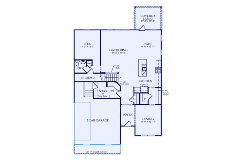 Lot 098 - Continental - Floor Plan