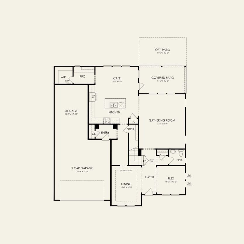 First Floor 4 br / 2 ba