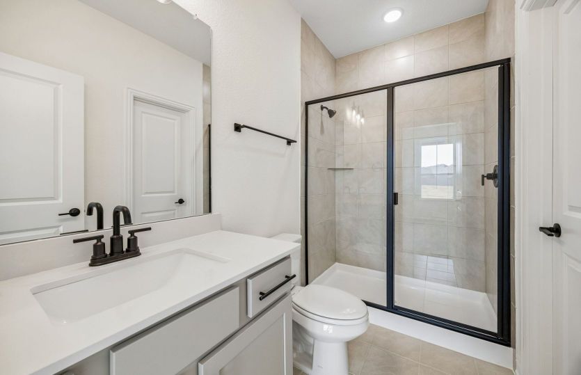 Secondary bath on first floor