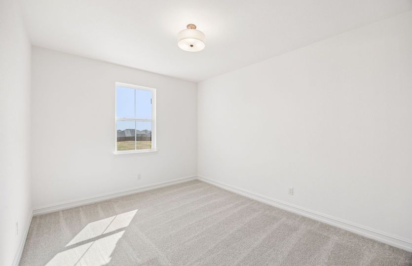 Spacious secondary bedroom