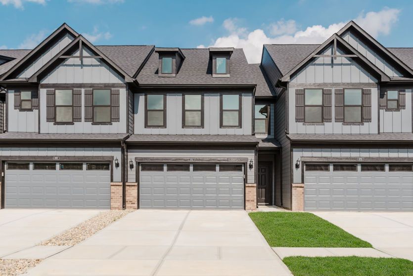 Ashton - Towns at River Place: Indianapolis, Indiana - Pulte Homes