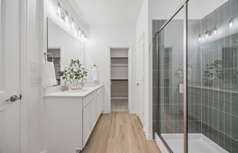 Private primary bathroom