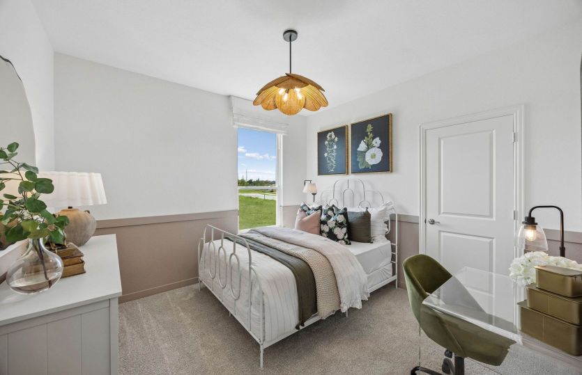 Spacious secondary bedroom