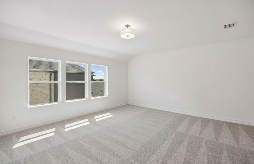 Loft on second level