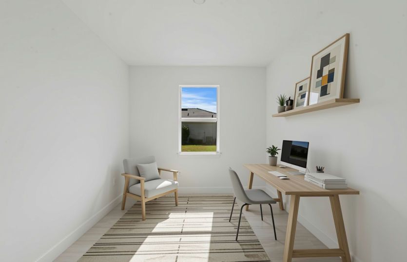 Virtually staged for illustrative purposes only. Furniture not included