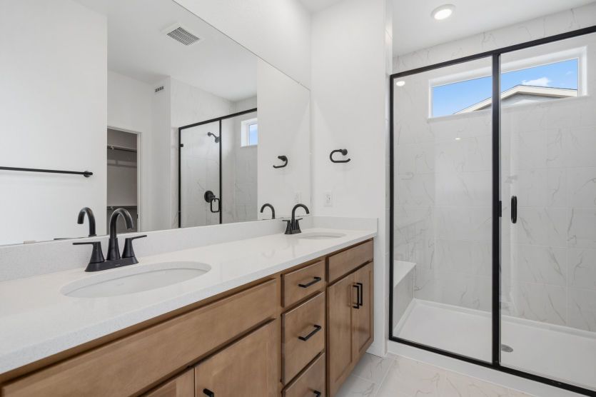 Owner's Bathroom with Dual Sink Vanity