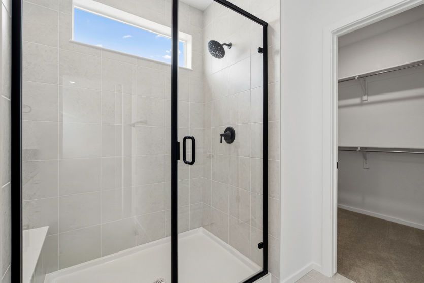 Owner's Bathroom with Tiled Shower