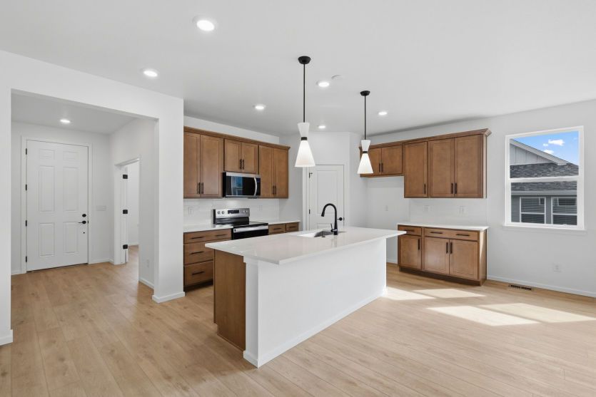 Kitchen with Spacious Island