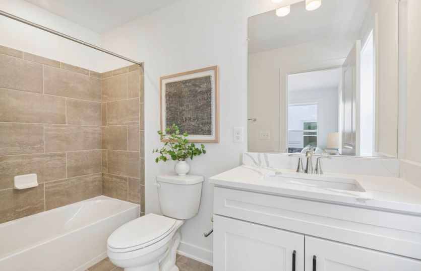 Secondary Bath - Actual Home