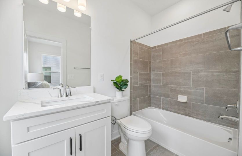 Secondary Bath - Actual Home