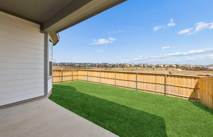 Covered Back Patio