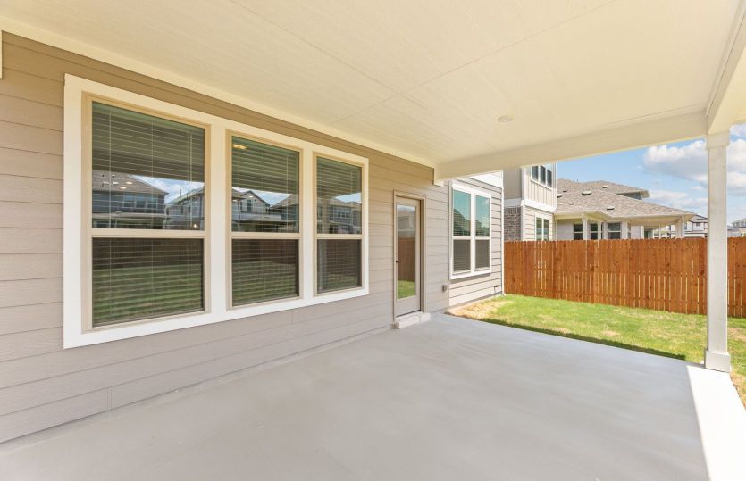 Representative Photo- Covered Back Patio
