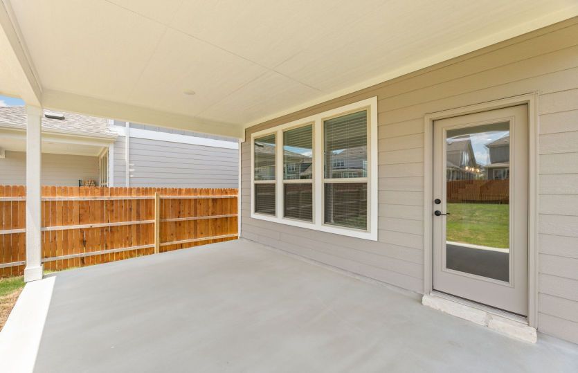 Representative Photo- Covered Back Patio
