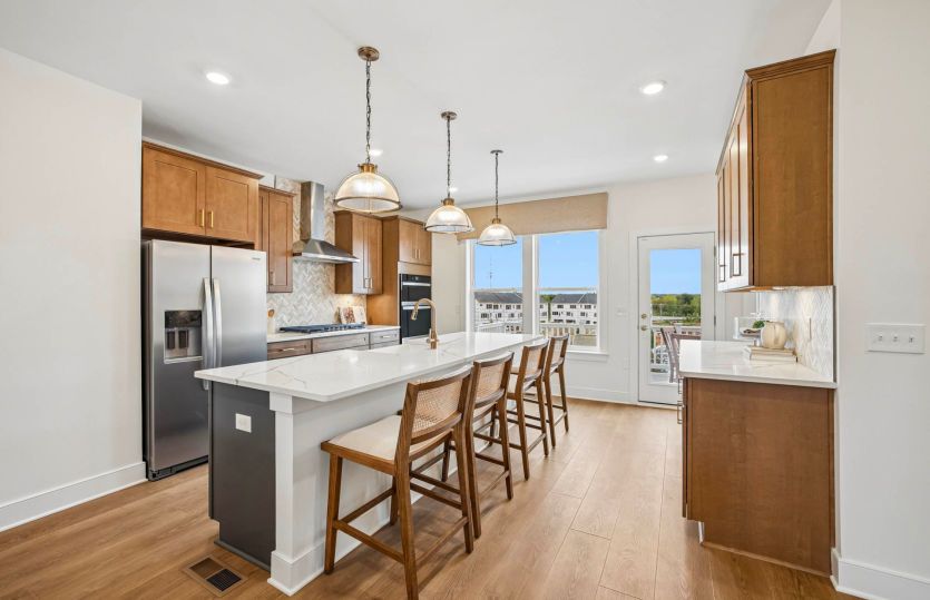 Kitchen with Expansive Island