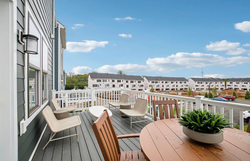 Balcony off the Kitchen