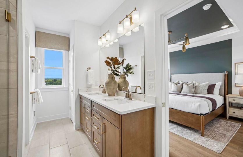 Primary Suite with Dual Basin Vanity
