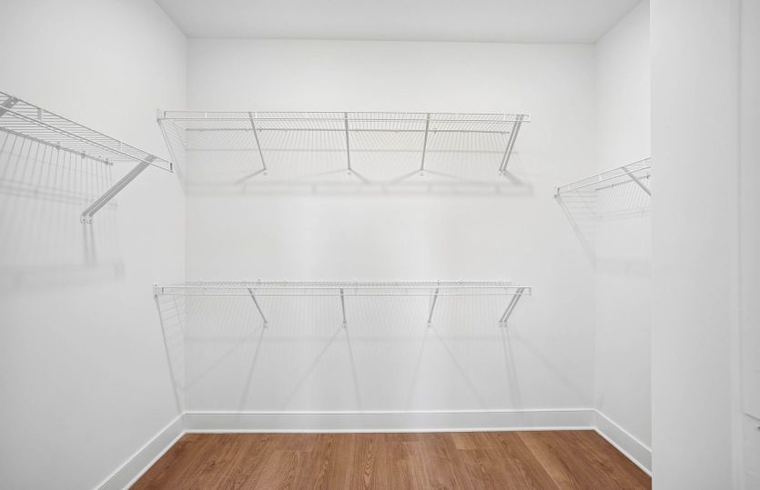 Spacious Primary Suite Walk-In Closet