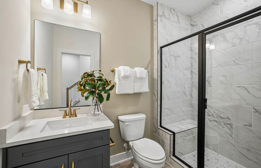 First Floor Bath with Optional Shower and Seat