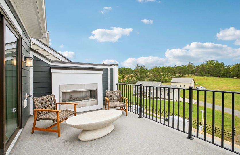 Rooftop Terrace with Optional Fireplace