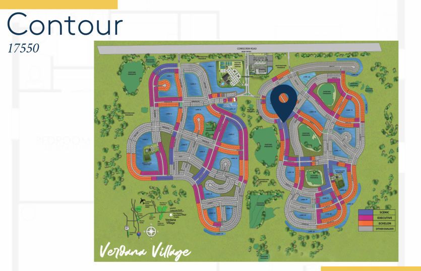 Location of this home within Verdana Village
