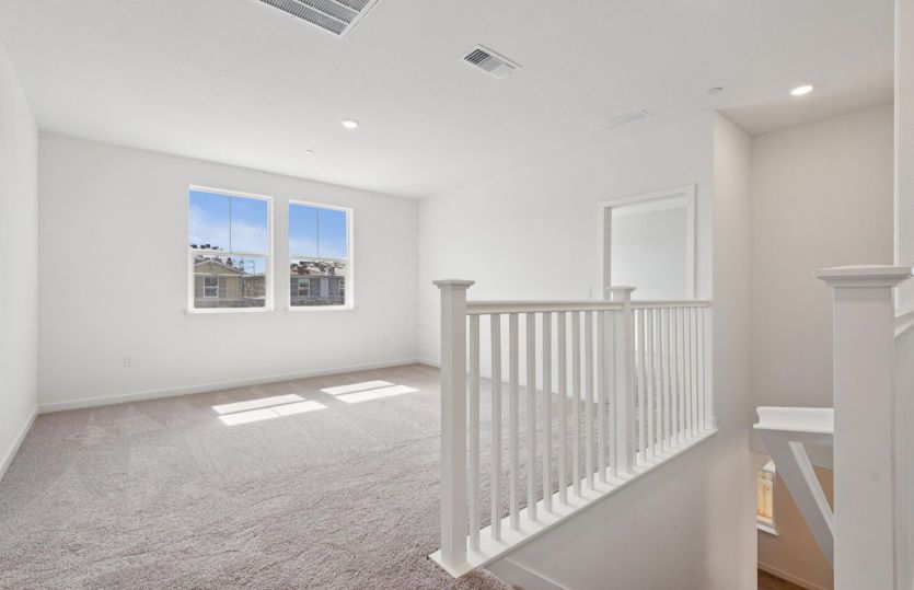 Upstairs loft