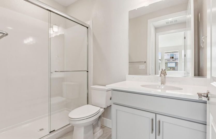 First floor full bath