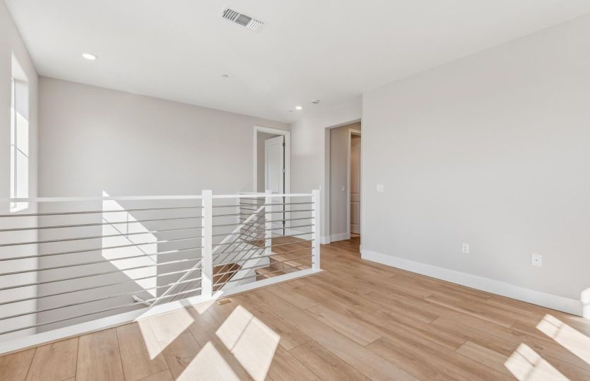 Upstairs loft