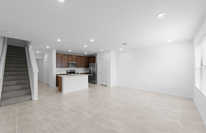 Spacious gathering room