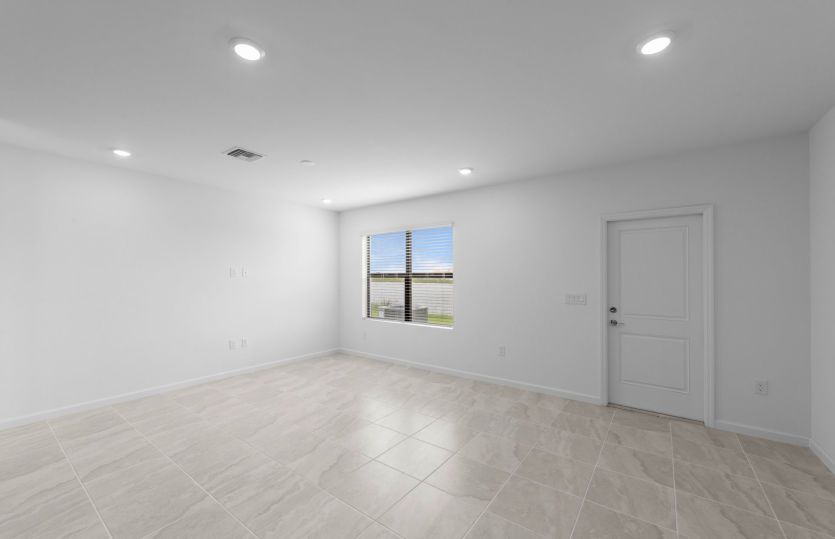 Spacious gathering room