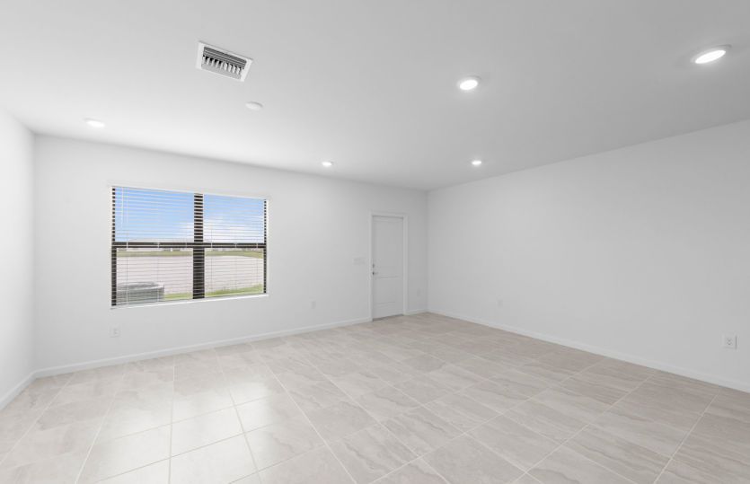 Spacious gathering room