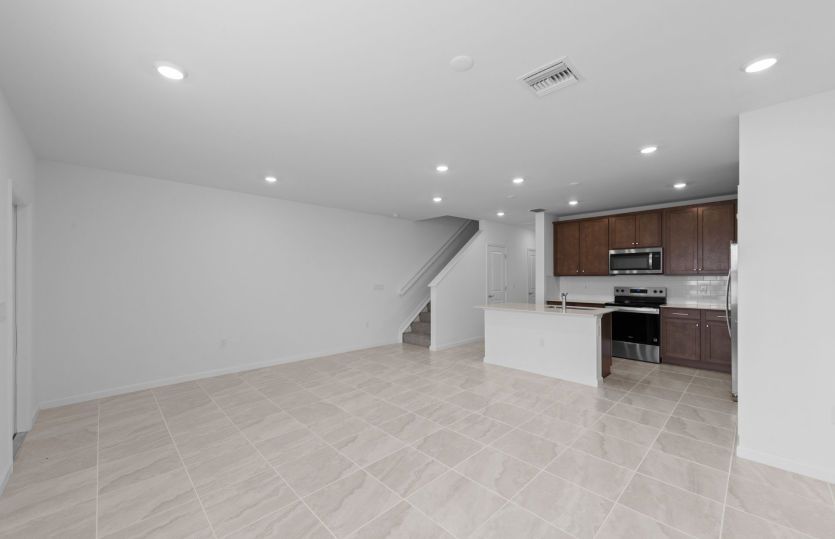 Spacious gathering room