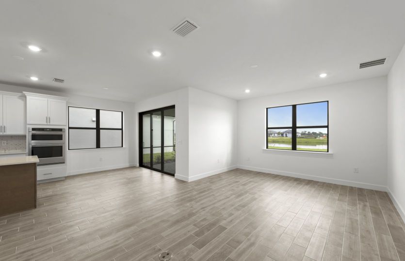 Spacious gathering room