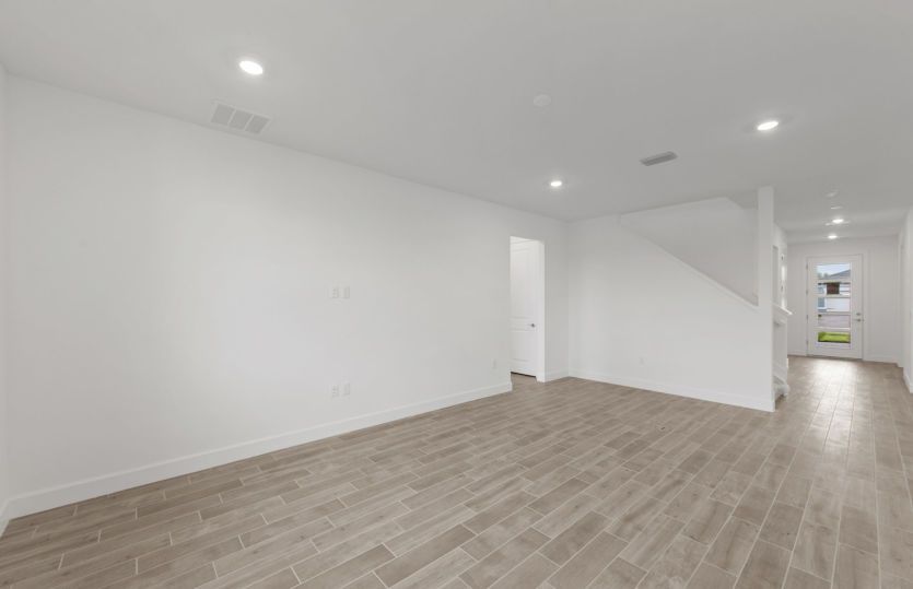 Spacious gathering room