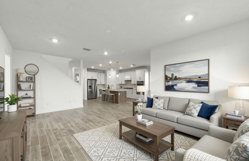 Gathering room | virtually staged for illustrative purposes
