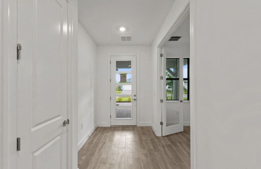 Inviting foyer