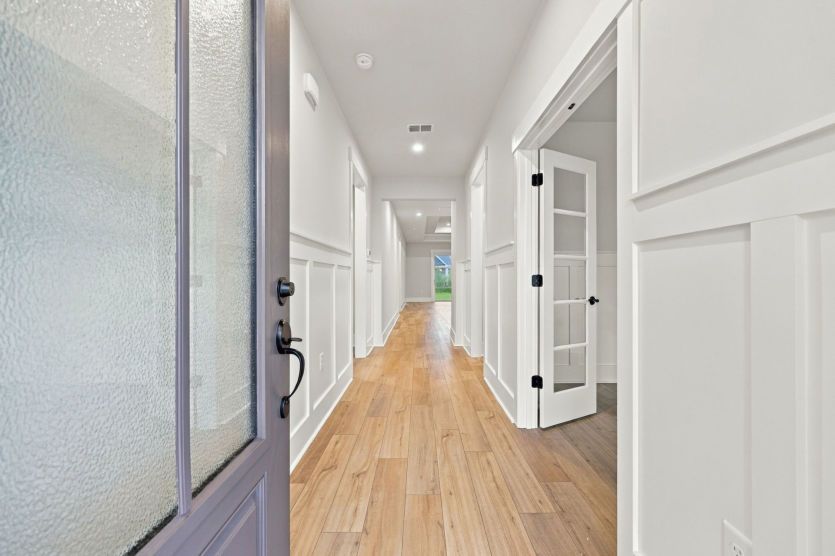 Welcoming entryway that sets the tone for the rest of the home.