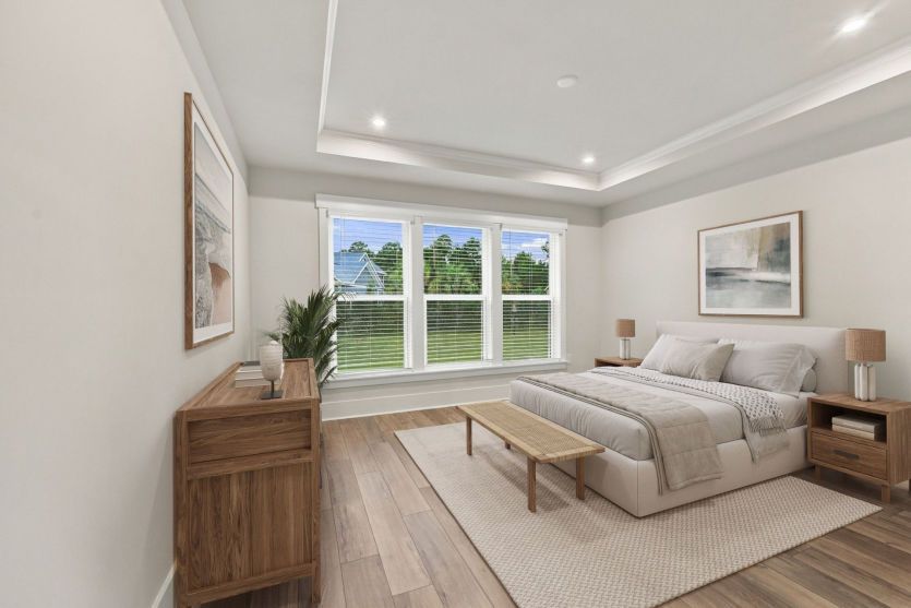 Luxurious owner’s suite designed for comfort and relaxation.