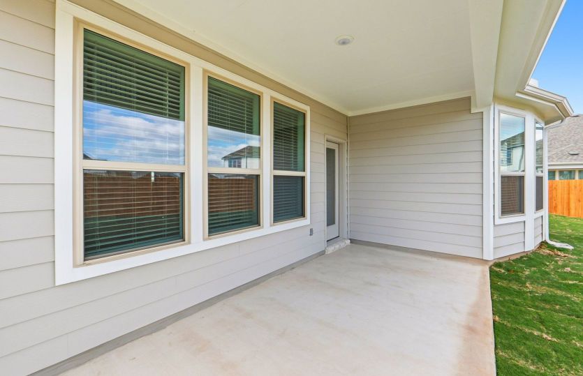 Representative Photo- Covered Back Patio