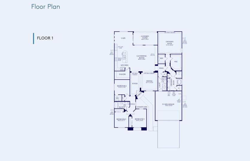 Butte Floor Plan, Quick Move-In Home, Floor 1