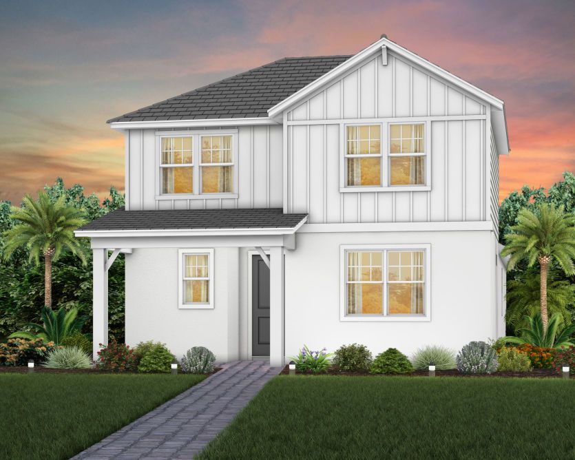 Elevation FH101 Farmhouse Extra White
