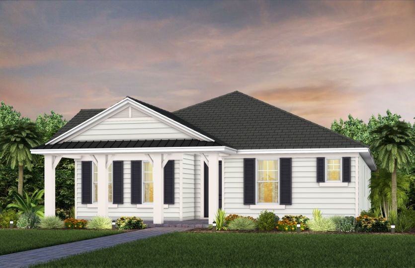 Elevation FH1 in Farmhouse Pure White